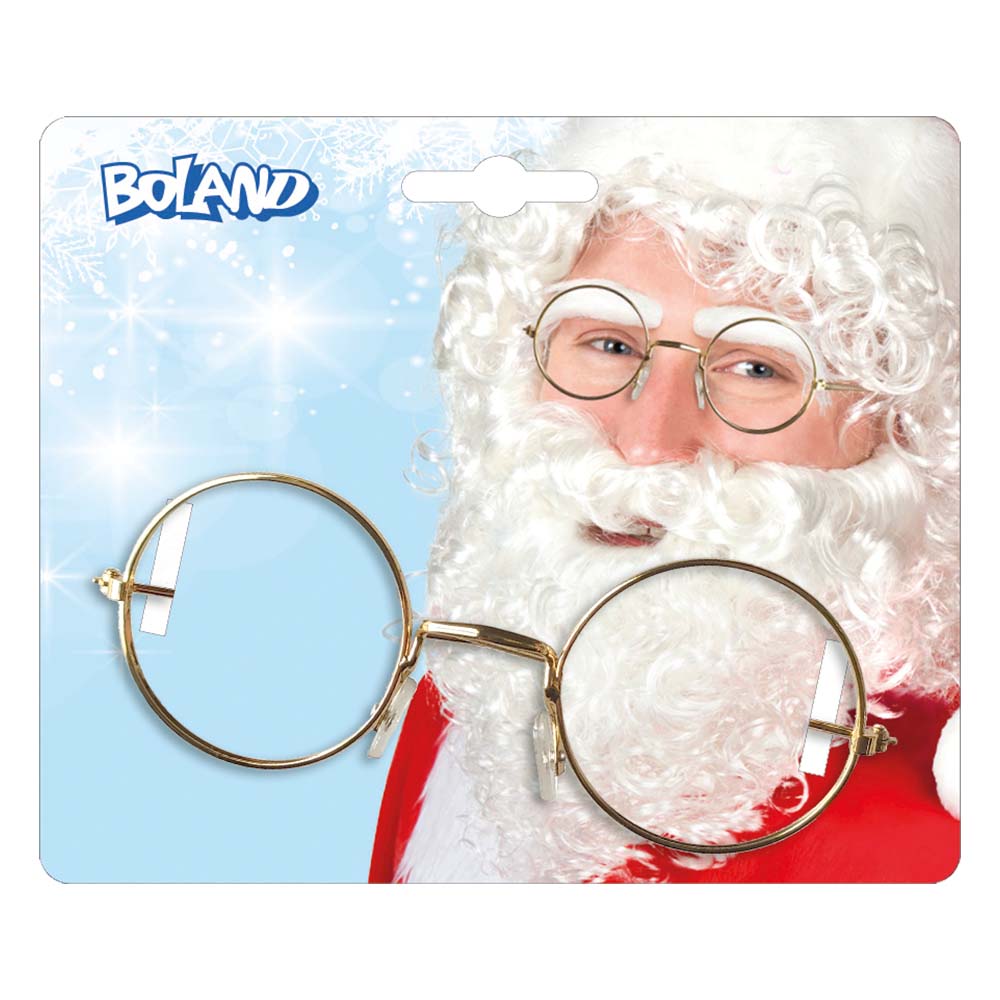 Lunettes Rondes Père Noël - Accessoire Costume Festif