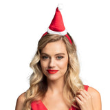 Serre-tête Père Noël avec Chapeau et Pompom