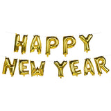 Guirlande Ballons HAPPY NEW YEAR Doré - Lettres Géantes
