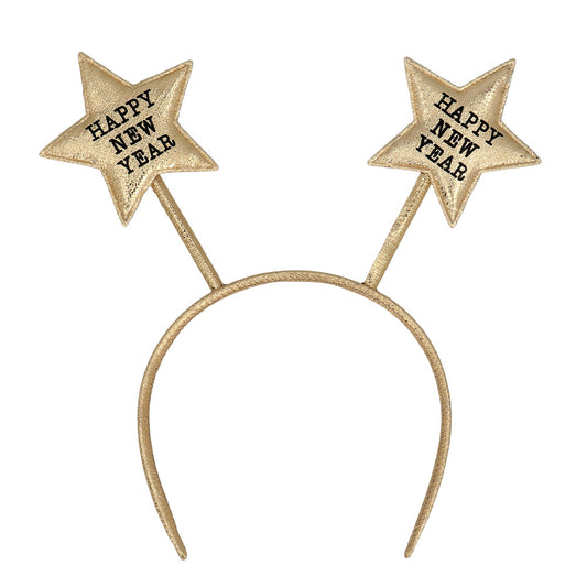 Serre-tête Nouvel An avec Étoiles « Happy New Year »