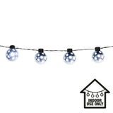 Guirlande LED Boules Argent 10 Lumières Blanc Froid