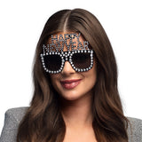 Lunettes Happy New Year Strass - Accessoire Fête Nouvel An