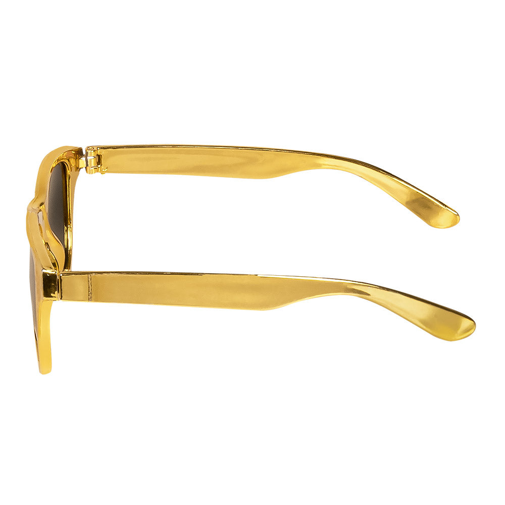 Set Luxe Or 4 Pièces - Lunettes, Nœud Pap', Bretelles Paillettes