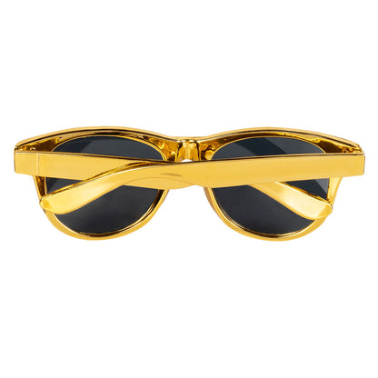 Set Luxe Or 4 Pièces - Lunettes, Nœud Pap', Bretelles Paillettes