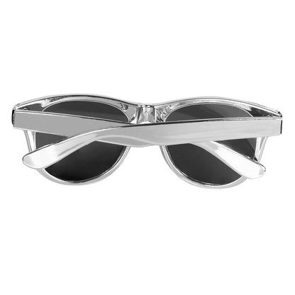 Kit Disco Paillettes Blanc - Lunettes + Nœud + Bretelles