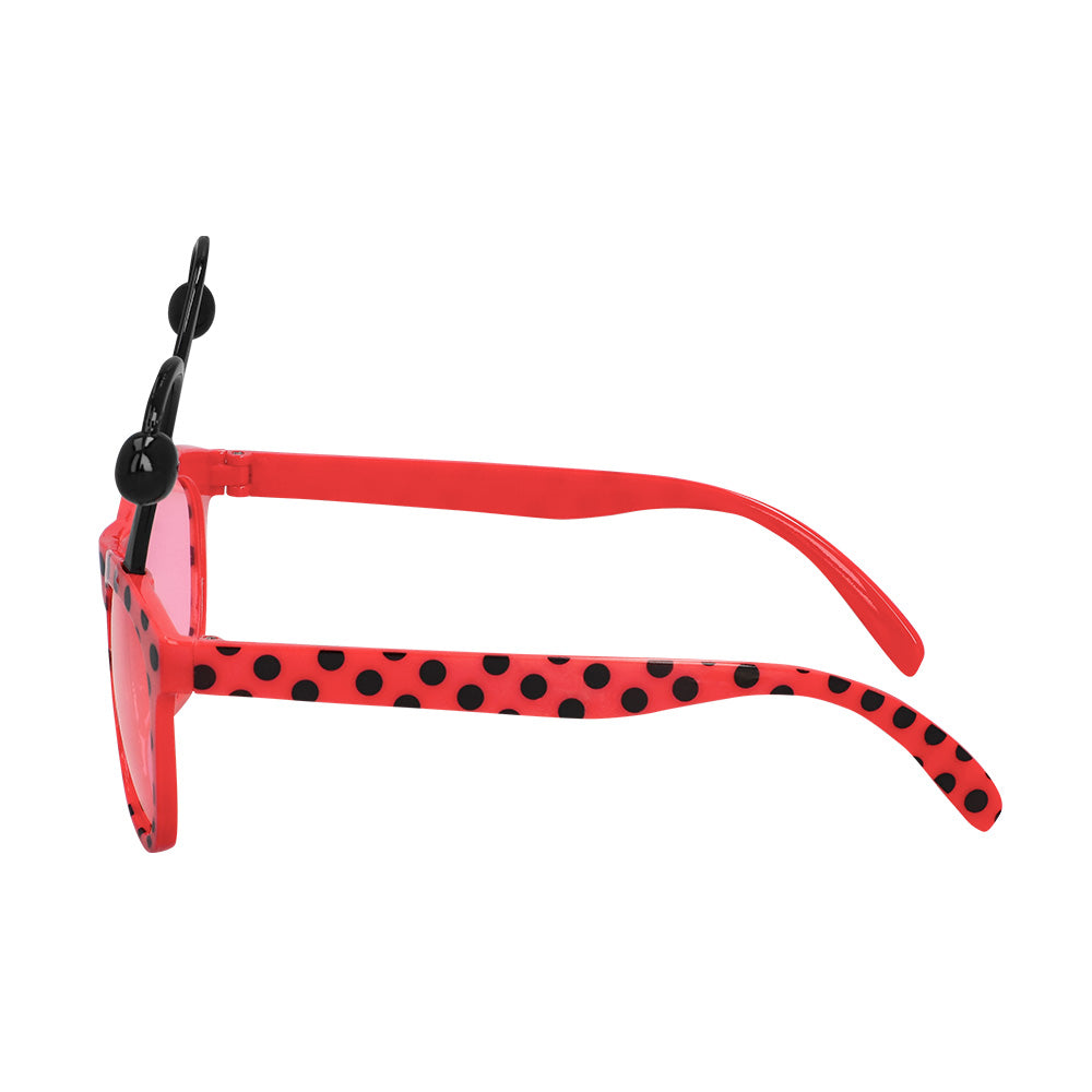 Ensemble Costume Coccinelle : Lunettes, Nœud & Bretelles