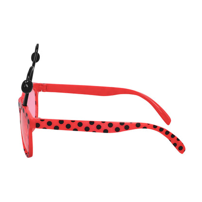 Ensemble Costume Coccinelle : Lunettes, Nœud & Bretelles