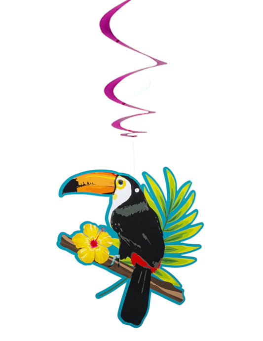 2 Suspensions spirales toucan 85 cm