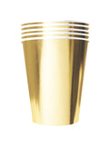 20 Gobelets américains carton recyclable or 53 cl