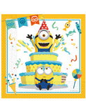 20 Serviettes en papier Minions 33 x 33 cm