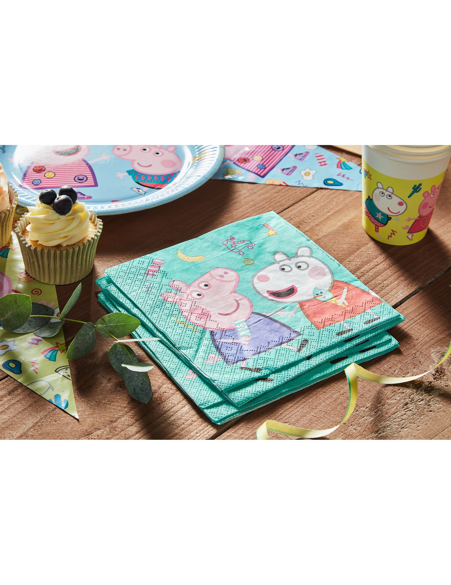 20 Serviettes en papier Peppa Pig 33 x 33cm