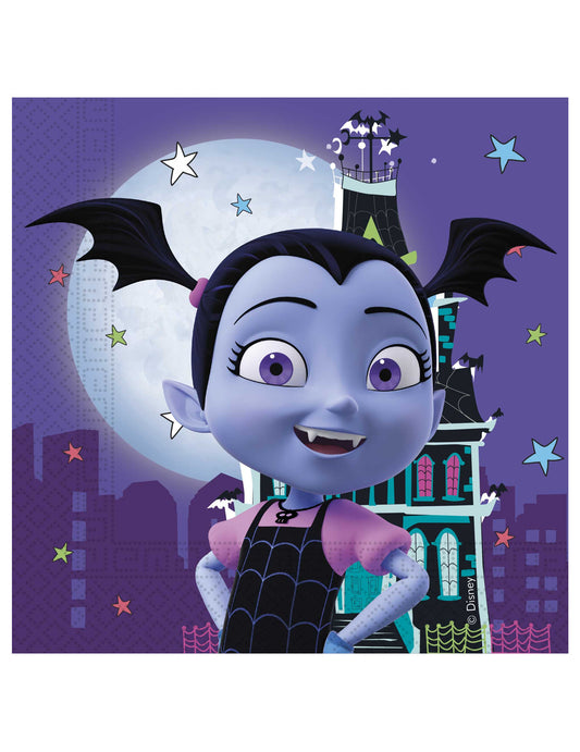 20 Serviettes en papier Vampirina 33 x 33 cm