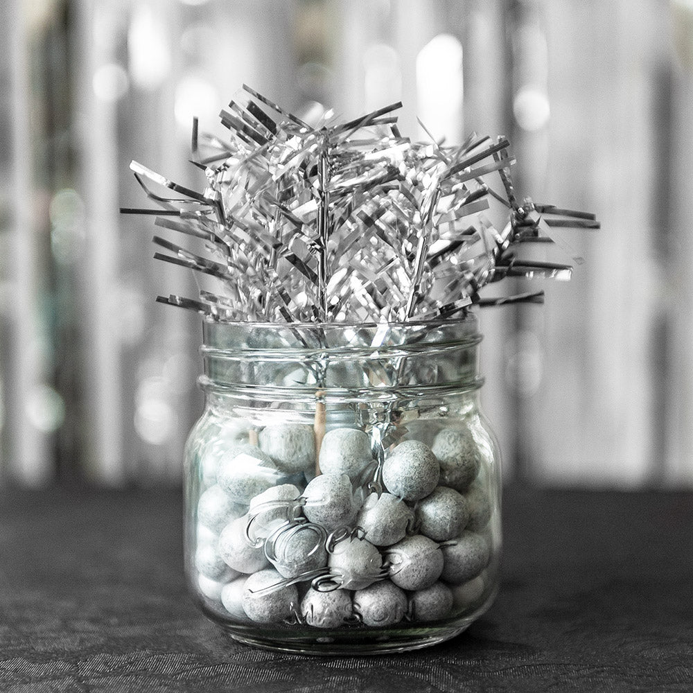 20 Bâtons Cocktail Argent - Décoration de Fête Brillante