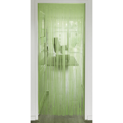 Rideau Lamelles Vert Fluo UV Blacklight 2x1m