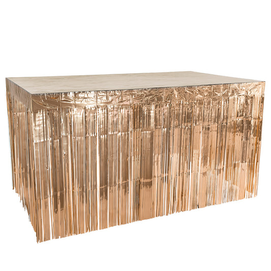 Jupe de Bar Pailletée Dorée - Décoration Fête & Événement