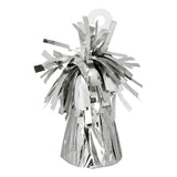 Pompon Lesteur Argenté pour Ballons - Décoration Fête