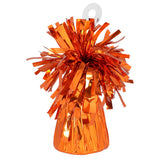 Pompon Orange Feu Métallisé pour Décoration de Fête
