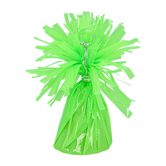 Poids de Ballon Tassel Vert Fluo - Décoration Fête Colorée