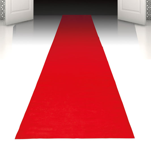 Tapis de Fête Rouge 450x60cm - Accessoire Déguisement Événementiel