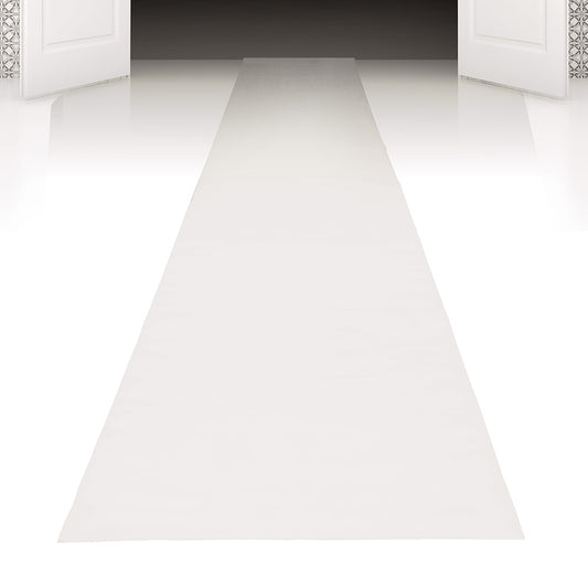 Tapis de Fête Blanc 450x60 cm - Party Carpet Glamour