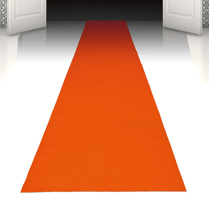 Tapis de Soirée Orange 450x60 cm - Déco Événement