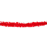 Guirlande Frangée Rouge Décoration Fête Anniversaire