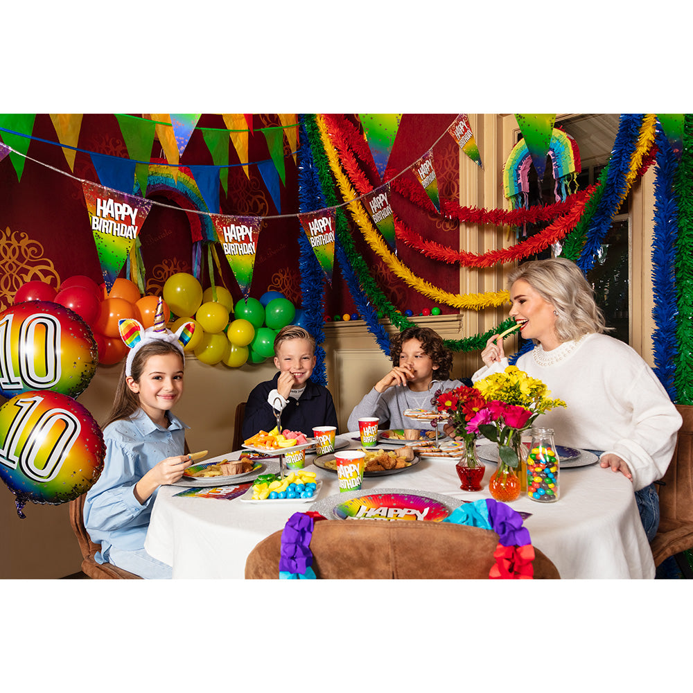 Guirlande Frangée Blanche - Décoration Fête et Anniversaire