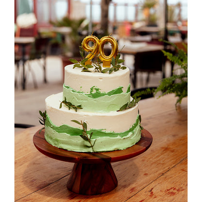 Bougies Chiffres 30 Ans Or - Cake Topper Anniversaire