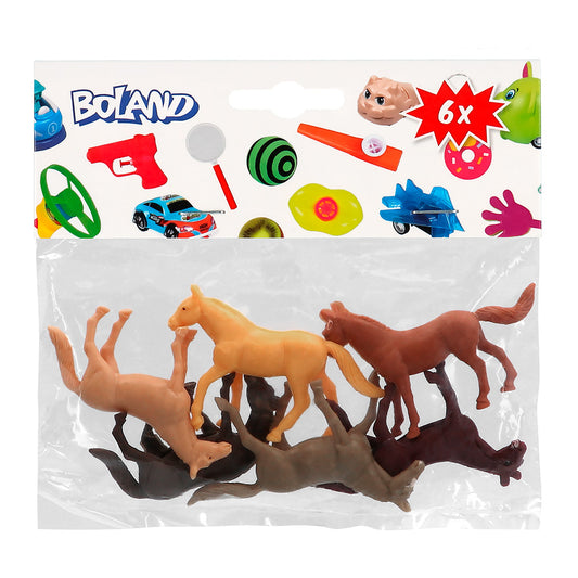 Set de 6 Chevaux Figurines - Animaux Jouet Enfant