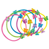 Bracelets à Papillons Colorés - Accessoire Fête Enfant