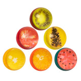 Balles Anti-Stress Fruits Colorées - 6 Designs Amusants