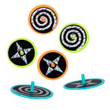 Jeu de Toupies Magnétiques Colorées - 6 Toupies Brillantes