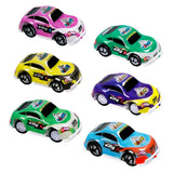 Pack 6 Mini Voitures de Course Colorées - Jouets Enfants