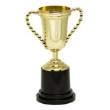 Trophée Doré avec Poignées Chaîne et Base Noire