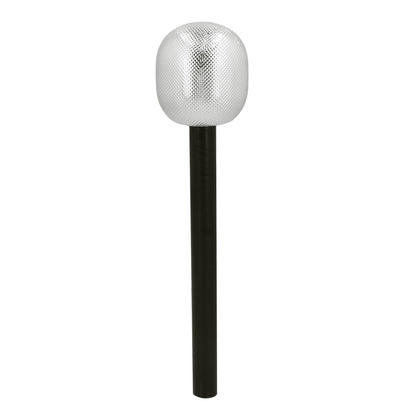 Microphone Argenté Luxe - Accessoire Chanteur & Animateur