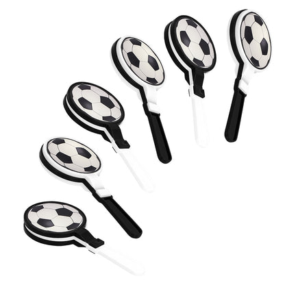6x Maracas Ballon Football - Accessoire Foot Enfant Fête