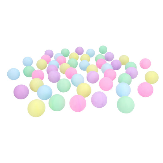 Lot de 50 Balles Pastel Colorées pour Jeux d'Enfants