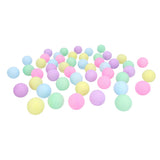 Lot de 50 Balles Pastel Colorées pour Jeux d'Enfants