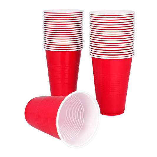 Gobelets Rouges Réutilisables 53cl - 20 Pièces Fête
