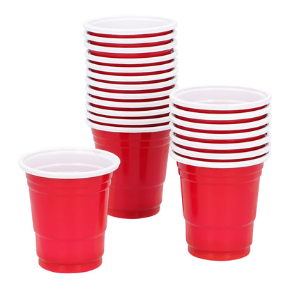 Gobelets Rouges Jetables 6cl - Set de 40 Verres Fête