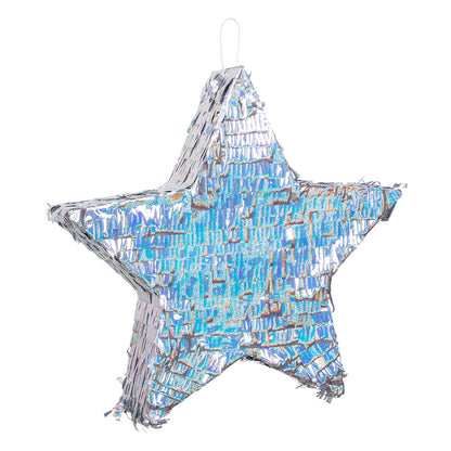 Piñata Étoile Scintillante Bleu - Décoration Fête Réussie