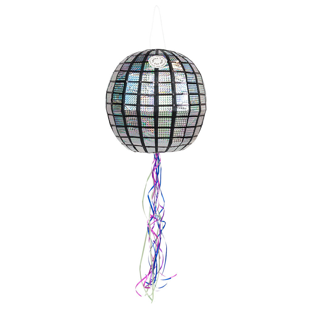 Lanterne Boule Disco à Paillettes - Décoration Soirée Années 70
