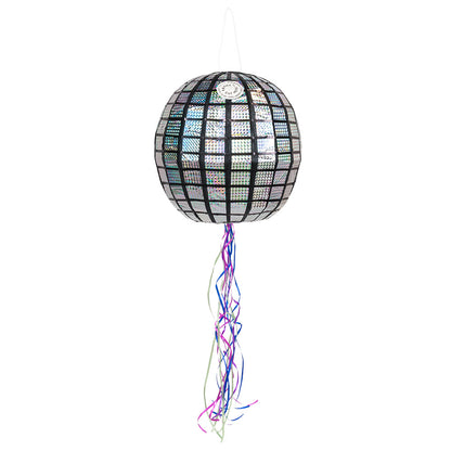 Lanterne Boule Disco à Paillettes - Décoration Soirée Années 70