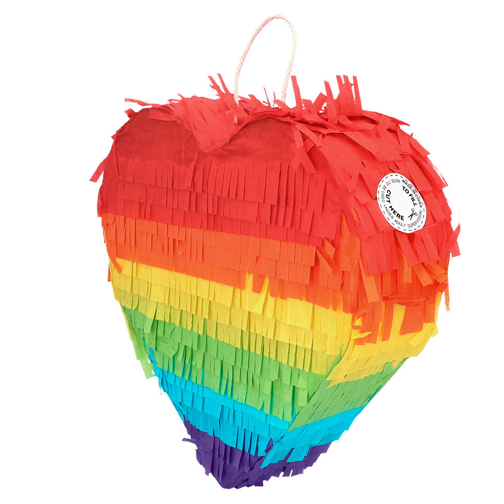 Piñata Cœur Arc-en-ciel - Décoration Fête & Anniversaire