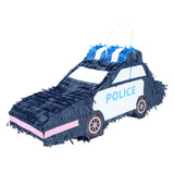 Piñata Voiture de Police Bleu Noir - Décoration Fête Enfant