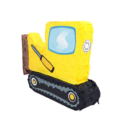 Piñata Pelleteuse Jaune - Déguisement Engin de Chantier