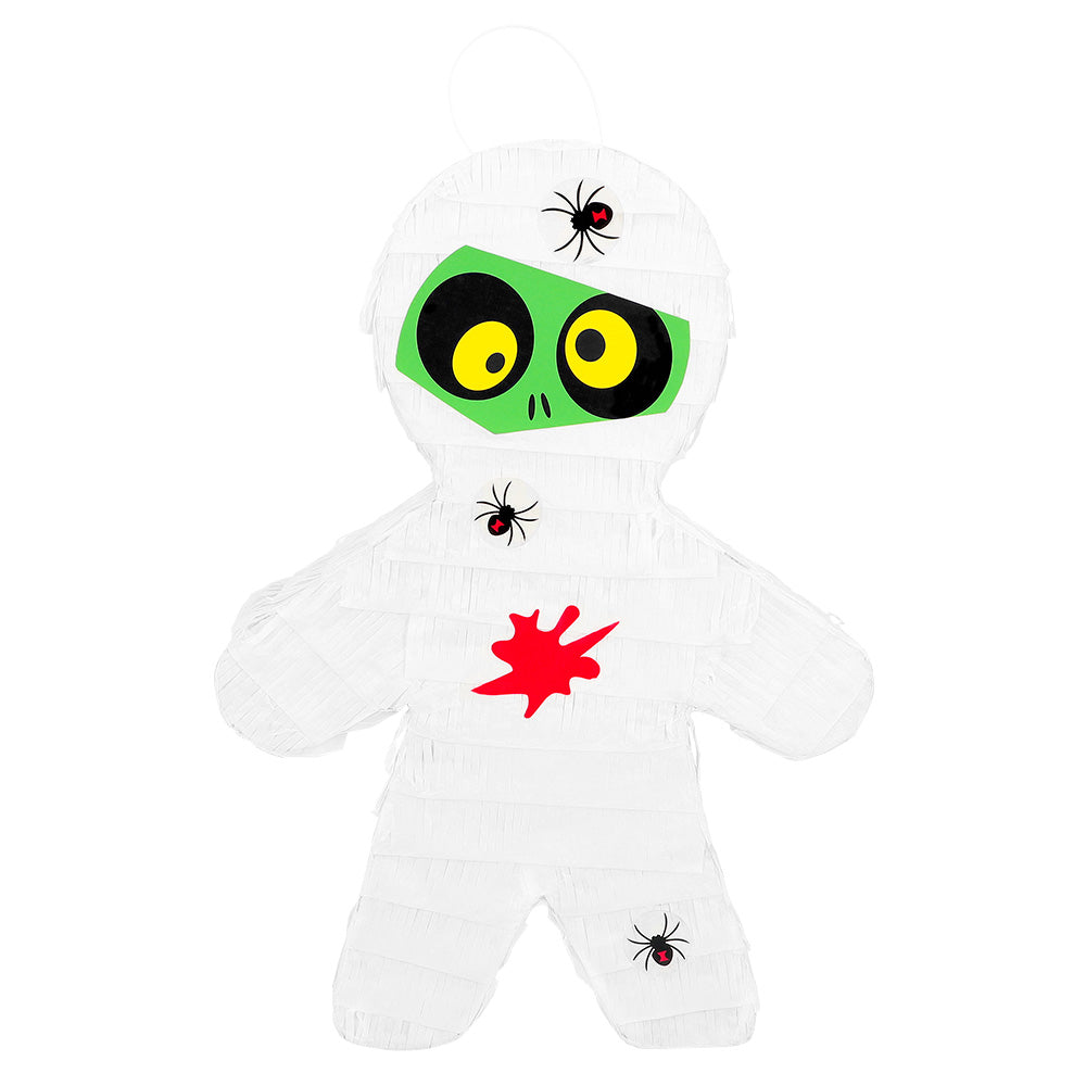 Déguisement Momie Blanc avec Yeux Verts - Adulte Halloween