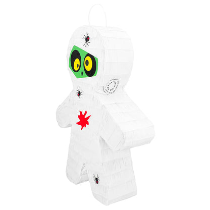 Déguisement Momie Blanc avec Yeux Verts - Adulte Halloween