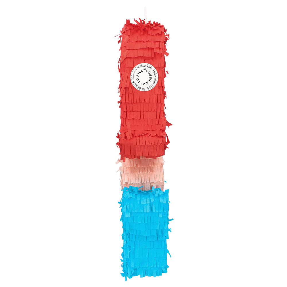 Piñata Sirène Rouge et Bleue - Décoration Fête Enfant