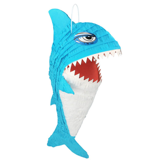 Piñata Requin Bleu Géant - Jeu d'Anniversaire Enfant